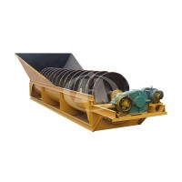 High capacity durable stone sand spiral sand washer